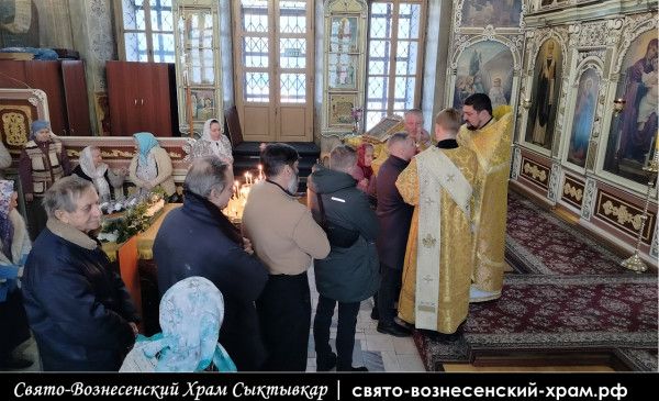 Неделя 29-я по Пятидесятнице, святых праотец, Свято-Вознесенский храм Сыктывкар Неделя 29-я по Пятидесятнице, святых праотец, Свято-Вознесенский храм Сыктывкар