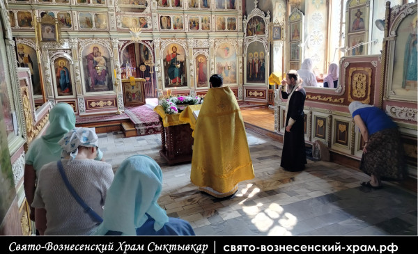 28 июля день памяти святого равноапостольного князя Владимира, Свято-Вознесенский храм Сыктывкар