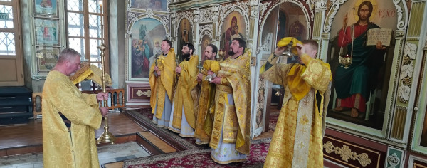 Перенесение мощей святителя Феофана, Затворника Вышенского, Свято-Вознесенский храм Сыктывкар